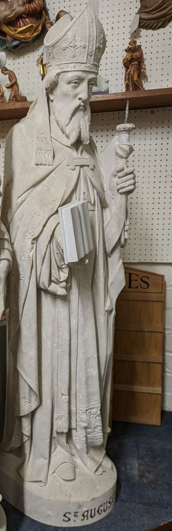 STATUE OF ST AUGUSTINE OF CANTERBURY (XUPH27OA)