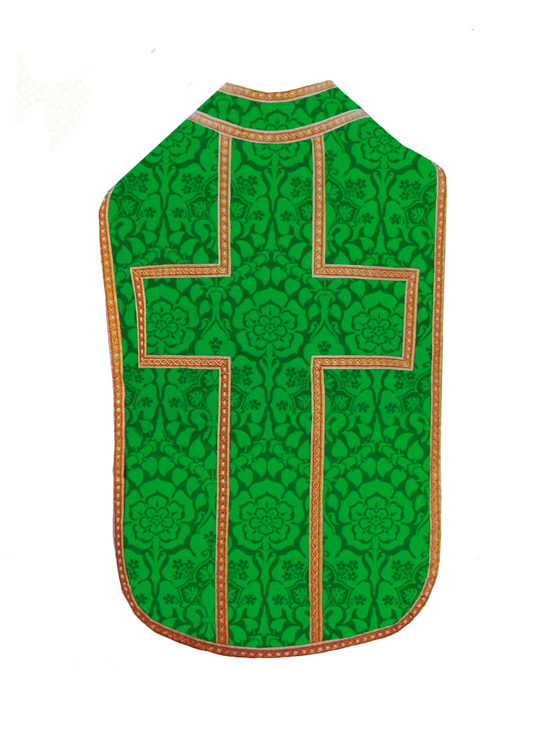 Roman Style Chasuble and Stole in Winchester Brocade