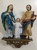 WALL MOUNTED HOLY FAMILY (XUPJ2/4H)