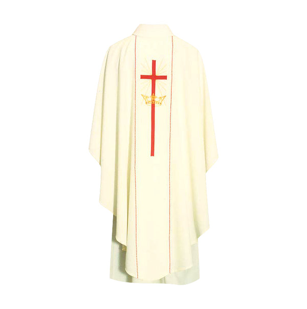 FULL GOTHIC CHASUBLE AND STOLE 687