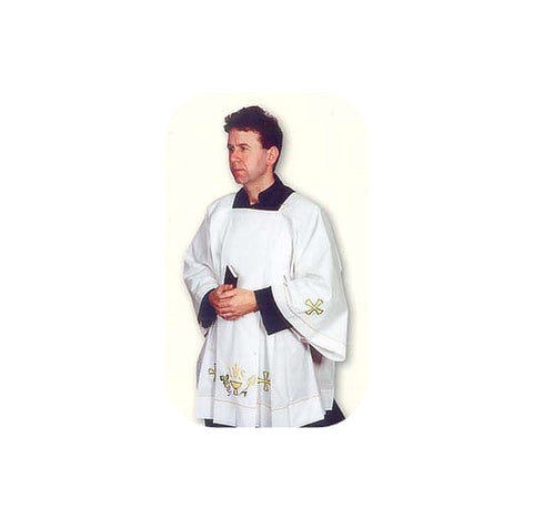 EMBROIDERED PRIESTS COTTA