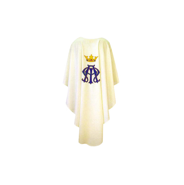 MARIAN CROWN/LADY FULL GOTHIC CHASUBLE