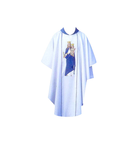 FULL GOTHIC QUEEN OF PEACE CHASUBLE