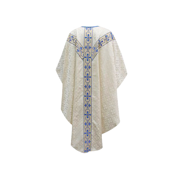 IVORY CLASSICO FULL GOTHIC CHASUBLE (T11B)