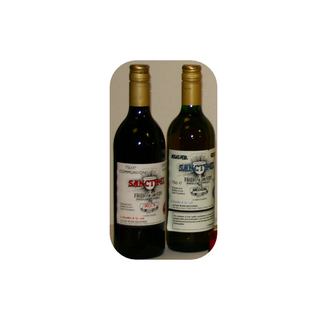 ALTAR WINE (CASE OF 12 BOTTLE OR 10 LTR CONTAINERS)